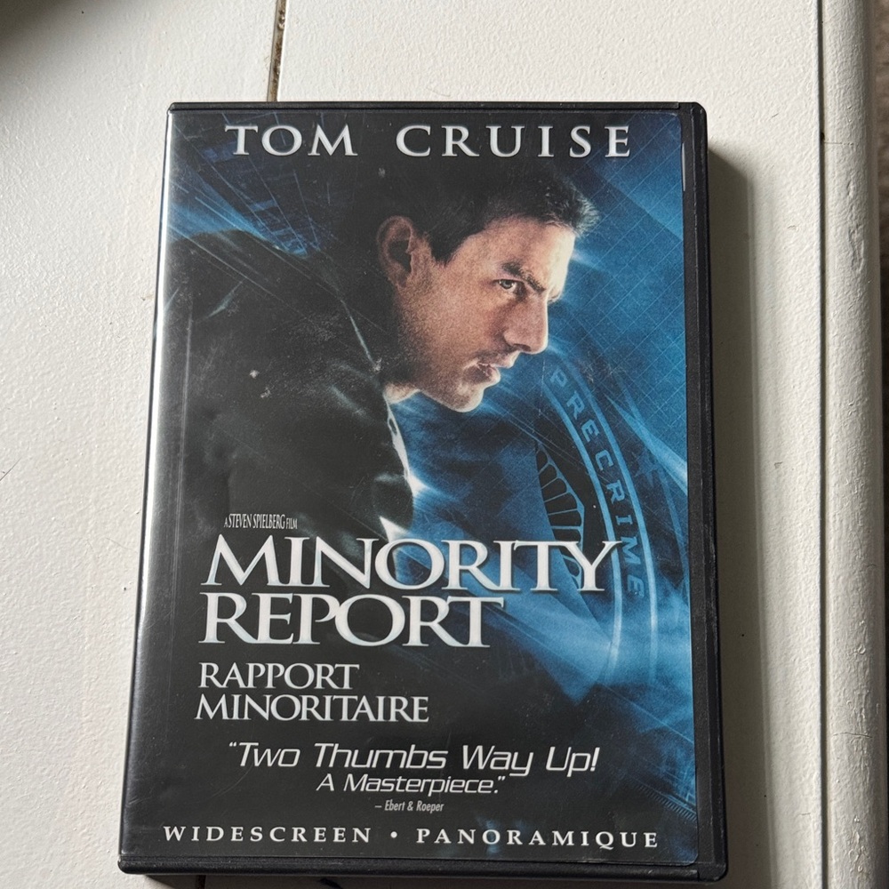 Minority Report DVD